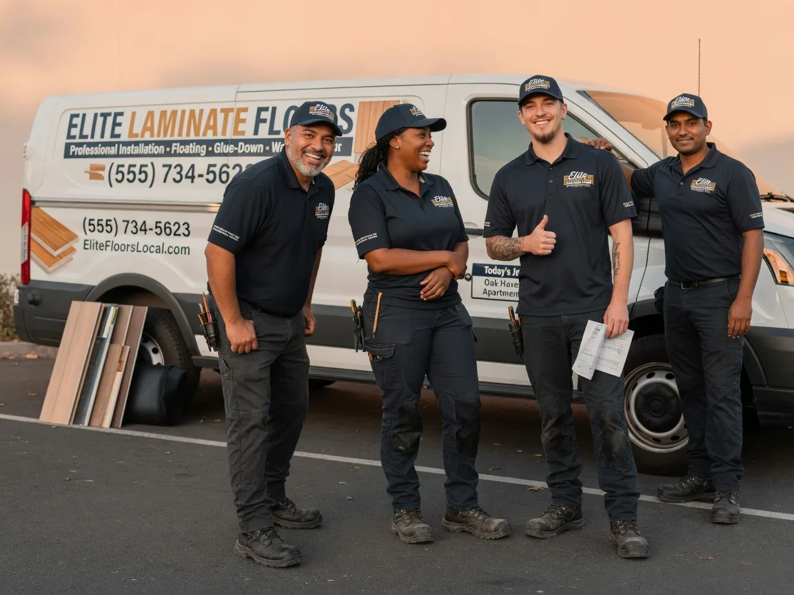 Laminate flooring installation company in Nuremberg, PA